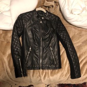 Express leather jacket